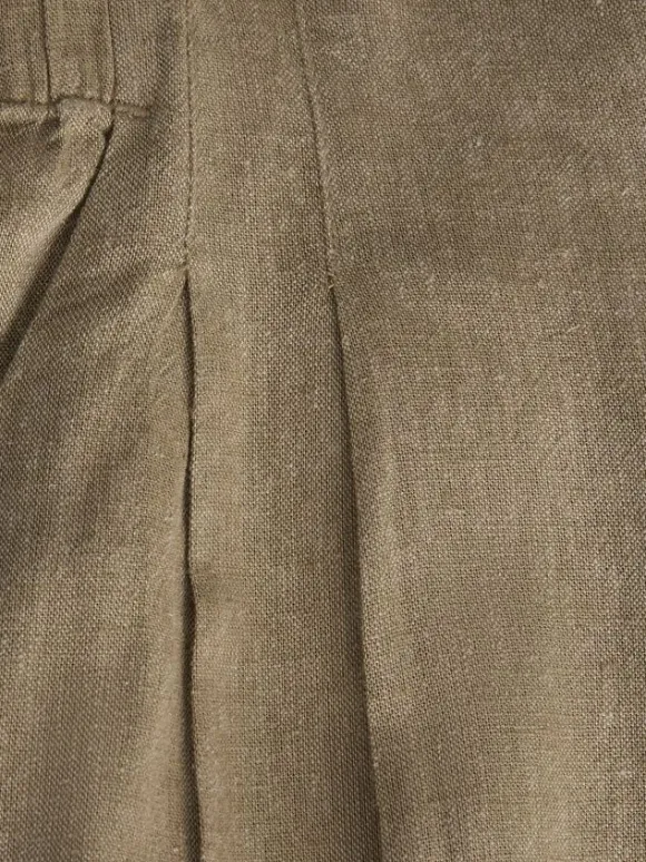 JXALMIRA LINEN BLEND HW PANT WVN LN
