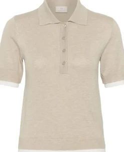 KAlizza Contrast Polo Knit