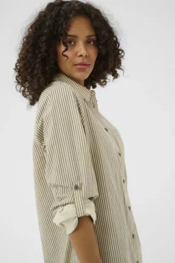 KAnaya Striped Shirt Tunic