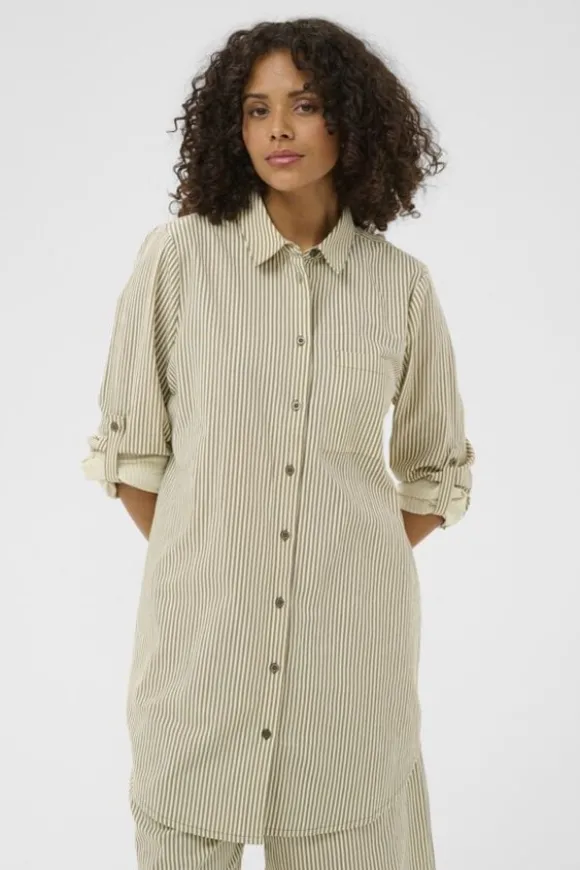 KAnaya Striped Shirt Tunic