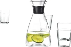 Karaffel drypfri 1,0 l. med 4
