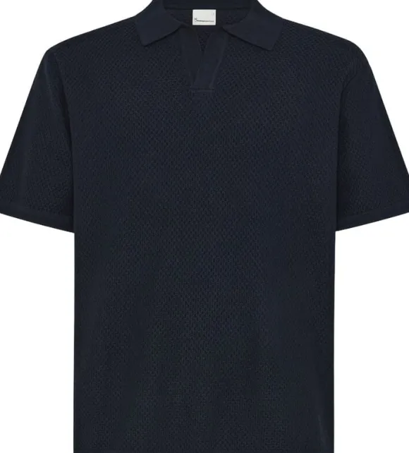 Knitted polo