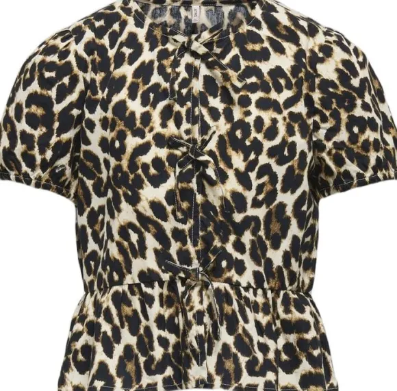 KOGCLARA S/S BOW SHIRT WVN NOOS