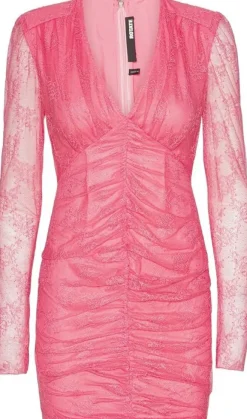 LACE MINI LS DRESS