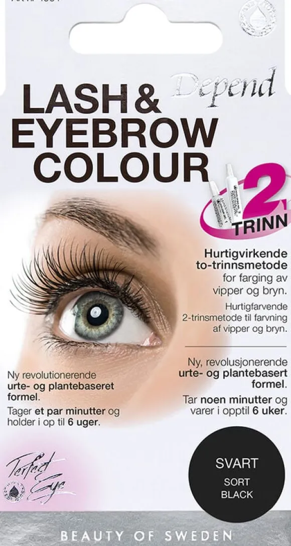 Lash/eyebrow col. Black NO/DK