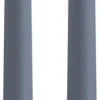 LED taper candle, Hazy blue, Smooth, 2,3x32 cm / 2-pack