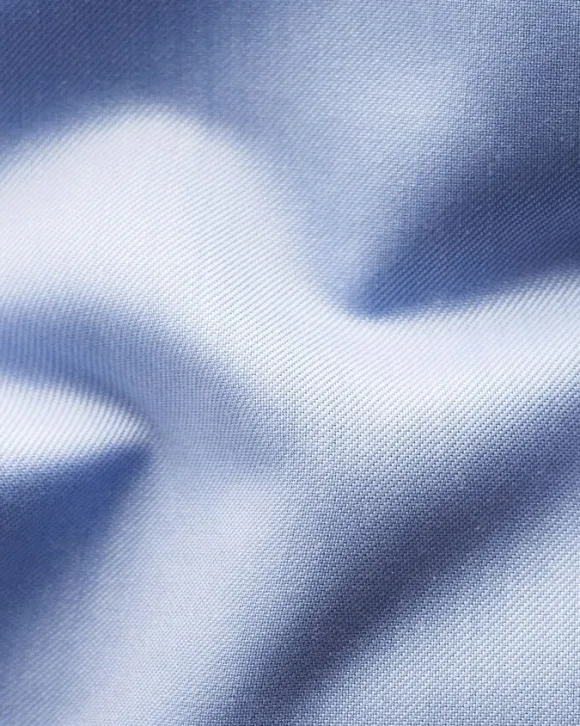 Light Blue Signature Twill Shirt - Contemporary Fit