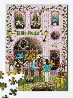 LITTLE FLORIST - puslespil med 150 brikker