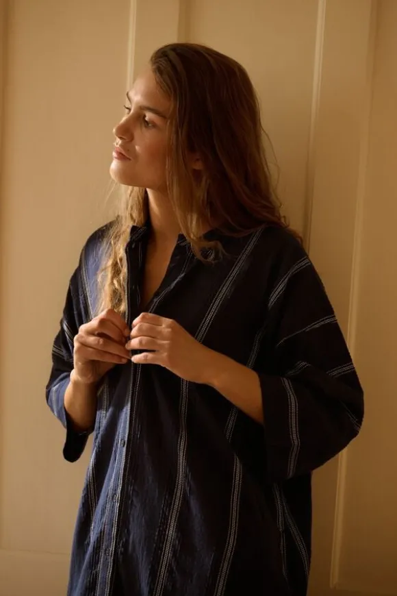lively shirtdress stripe