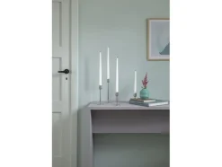 Ljusstake Dorotea 7 x 18 cm Blankt stål