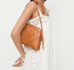 MALLORY WOVEN CROSSBODY
