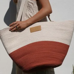 MARASUSA - ROPE BEACH BAG - 75 X 45 CM