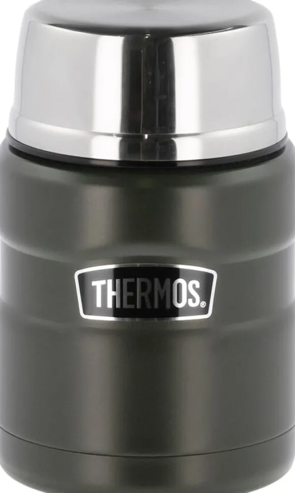 Mattermos Stainless King 470 ml Army Rostfritt stål