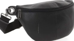 MELLOW LEATHER BUM BAG / NERO