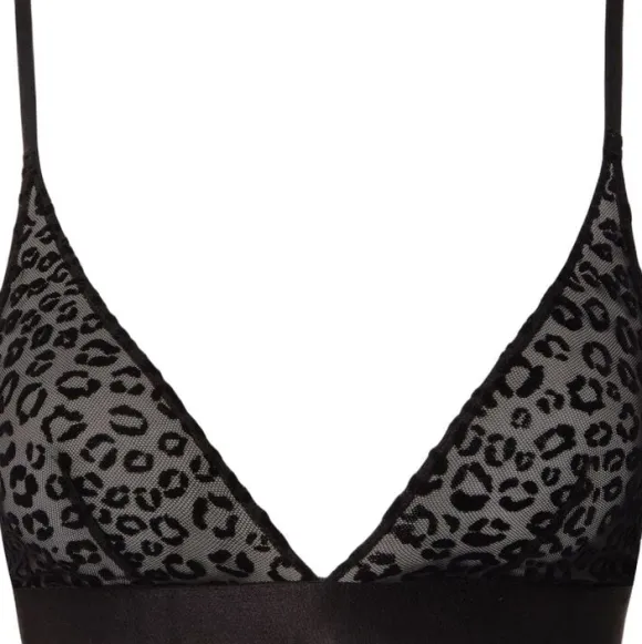 Mesh Triangle Bralette