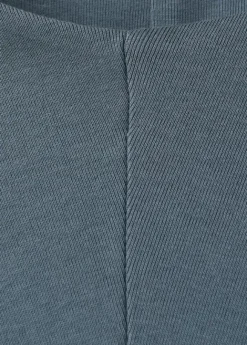 Midi-dress with draped detail