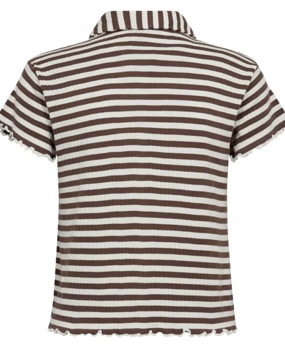 Milla 29 SS polo top - Organic Cotton GOTS
