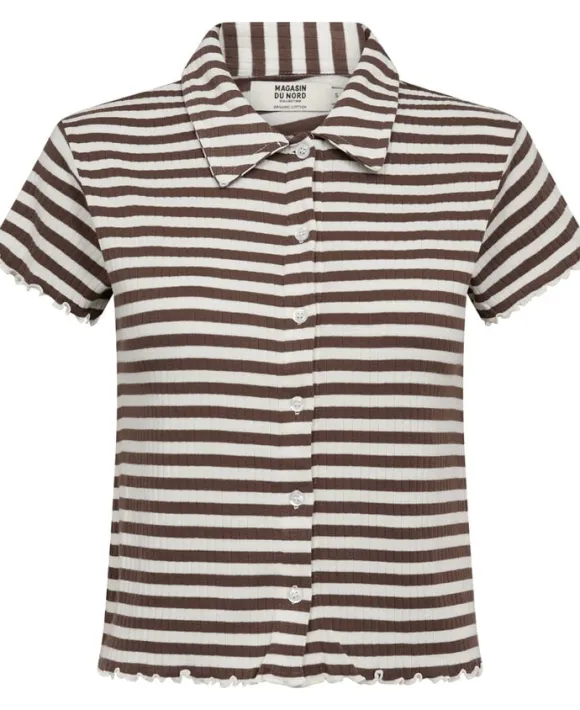 Milla 29 SS polo top - Organic Cotton GOTS