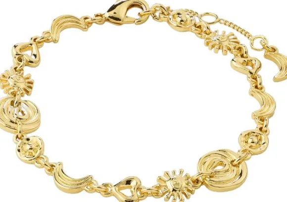 MISHA bracelet gold-plated