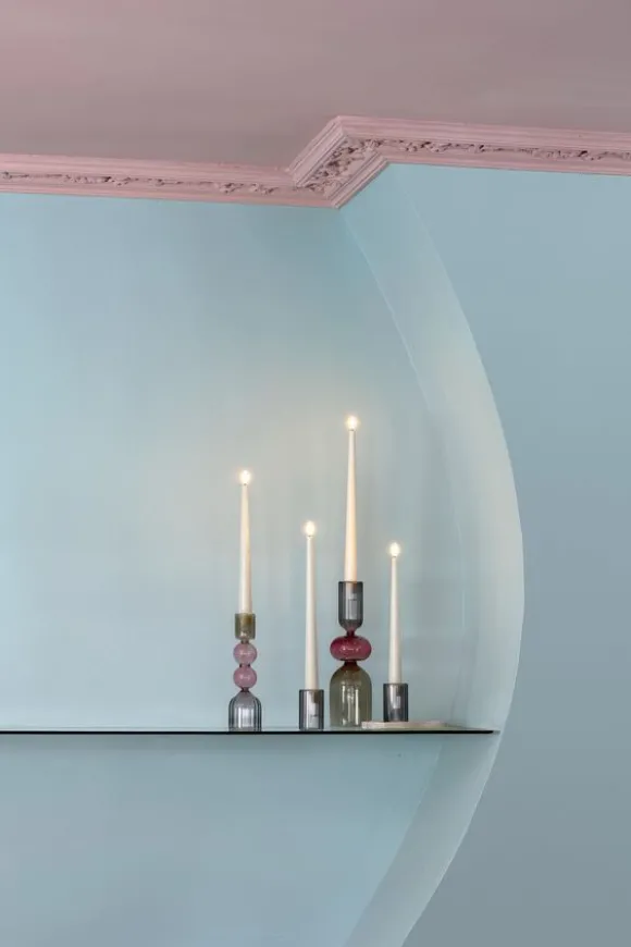 MM MEDELIN candleholder, L, Multi-colour