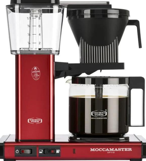 MOCCAMASTER Optio Red Metallic