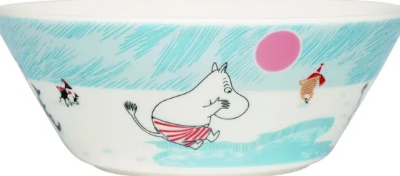 Moomin Arabia 15 cm skål Vinterbadning