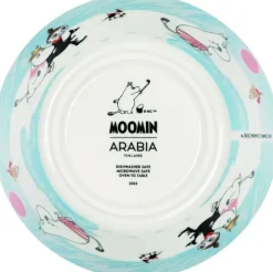 Moomin Arabia 15 cm skål Vinterbadning