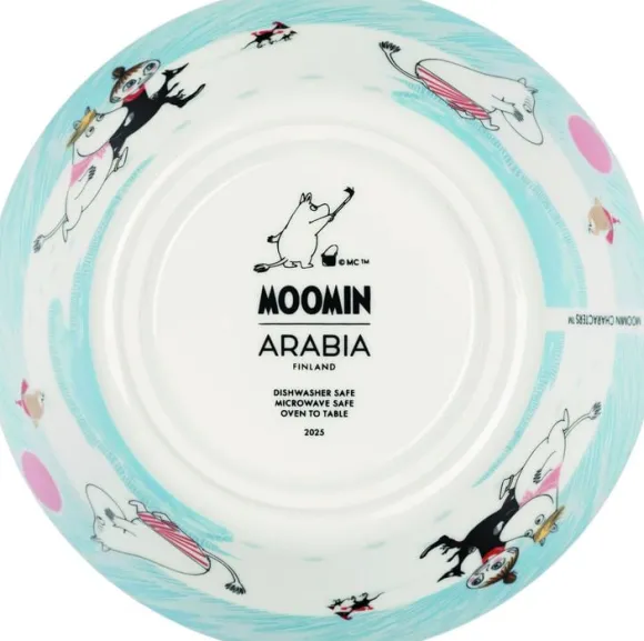 Moomin Arabia 15 cm skål Vinterbadning
