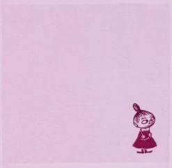 Moomin Arabia håndklæde 25x25 Lille My pink GOTS