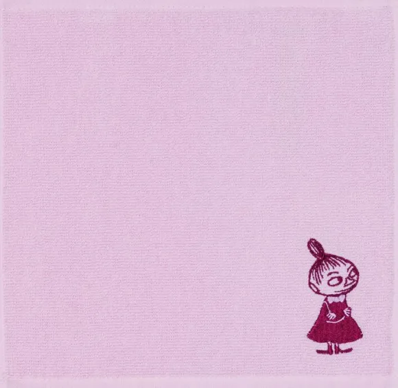 Moomin Arabia håndklæde 25x25 Lille My pink GOTS