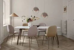 Multi-Lite Pendant (Base: Brass, Shade: White Semi Matt)