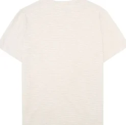 Narrow striped slub tee - GOTS/Vegan