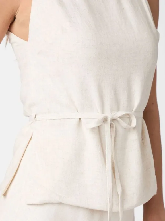 Nassa Linen Top