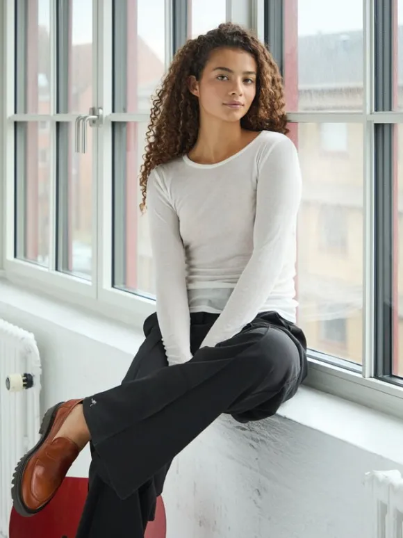 Nella Fine Rib Blouse