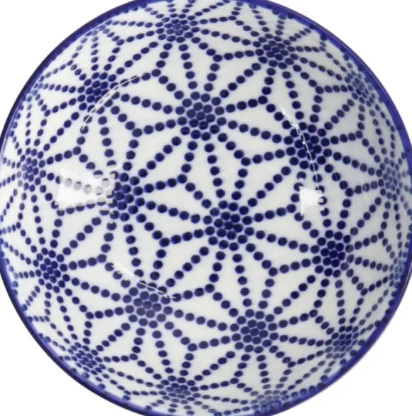 Nippon Blå fad 9,5x3cm Stjerne