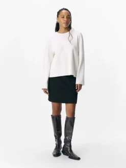 OBJREYNARD SQUARE SLEEVE O-NECK NOO