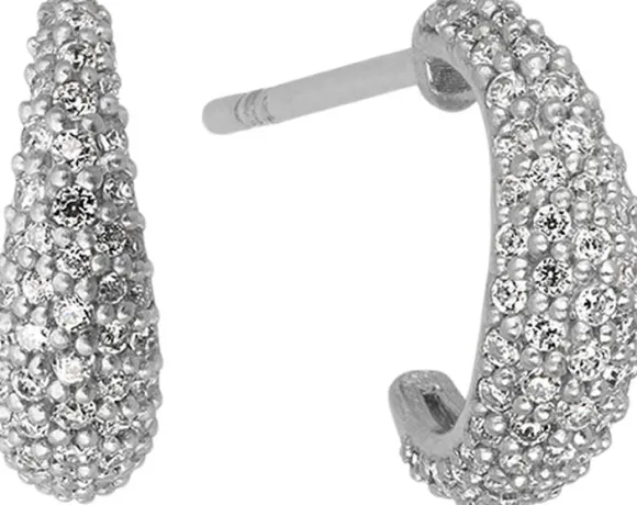 Ocean Flow Hoop Sparkle Small