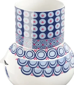 Olga Vase H20 cm blå