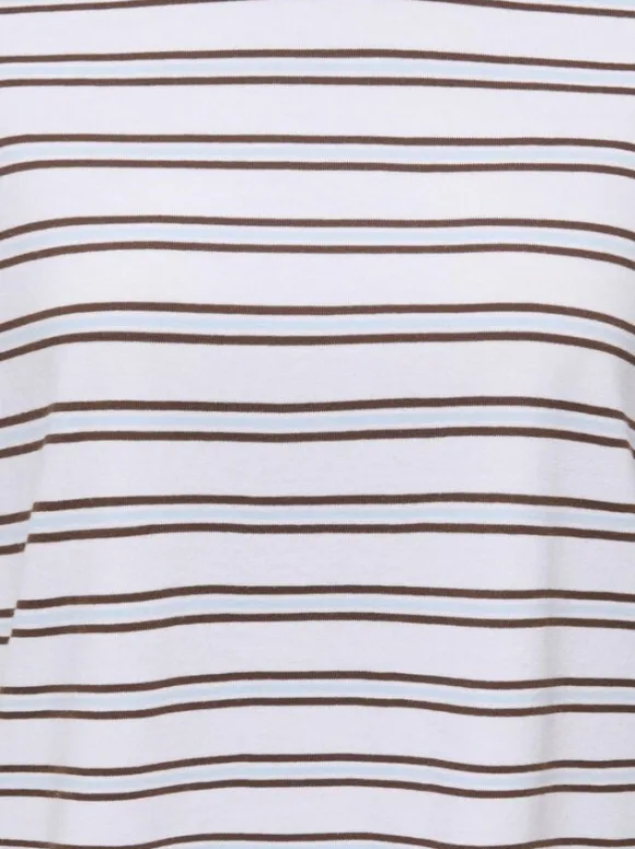 ONLLISA STRIPE S/S TOP JRS