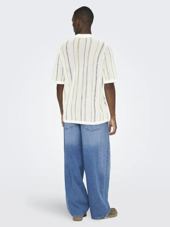 ONSTOBBY LIFE RLX SS SHIRT KNIT NO