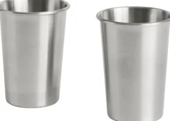 Outdoor Market Steel Cup - Set of 2 - Medium