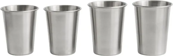 Outdoor Market Steel Cup - Set of 2 - Medium
