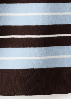 Oversized striped sweater