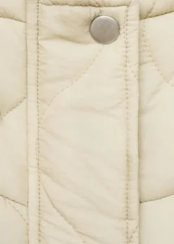 Oversize quilted down anorak