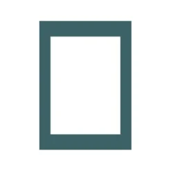 Passepartout - Indian Teal - A5 (window: A6)