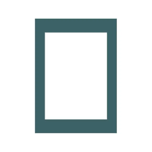 Passepartout - Indian Teal - A5 (window: A6)