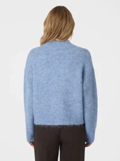 Paulina Fluffy Knit Blouse