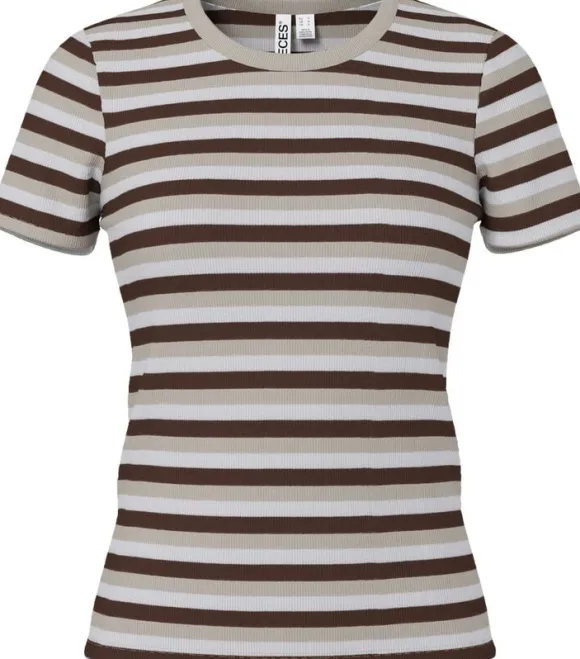PCMAY SS STRIPED TEE JRS BC