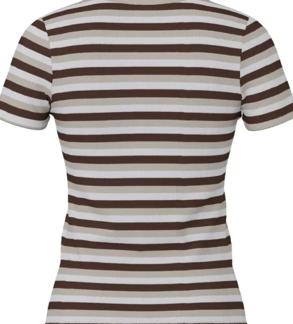 PCMAY SS STRIPED TEE JRS BC