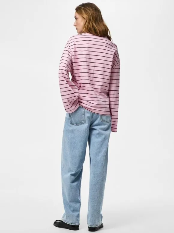 PCSADIE LS BARREL SLEEVE TOP JRS D2